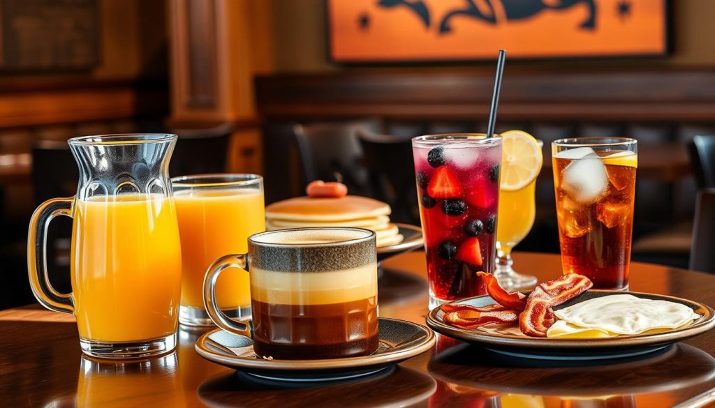 LongHorn Steakhouse Breakfast Beverage Menu