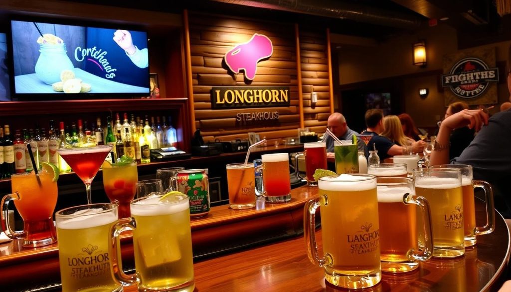 LongHorn Steakhouse Happy Hour Drink Specials