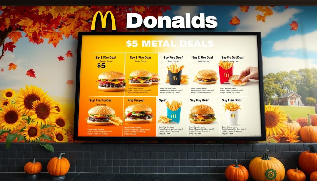 McDonald's $5 deal seasonal availability