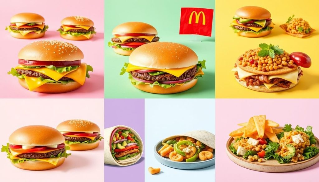 McDonald's International Vegetarian Menu