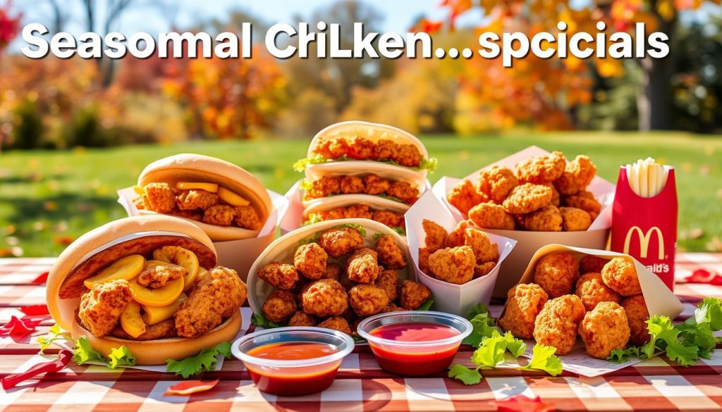 McDonald's Seasonal Chicken Specials