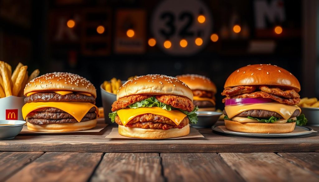 McDonald's Signature Dinner Burgers