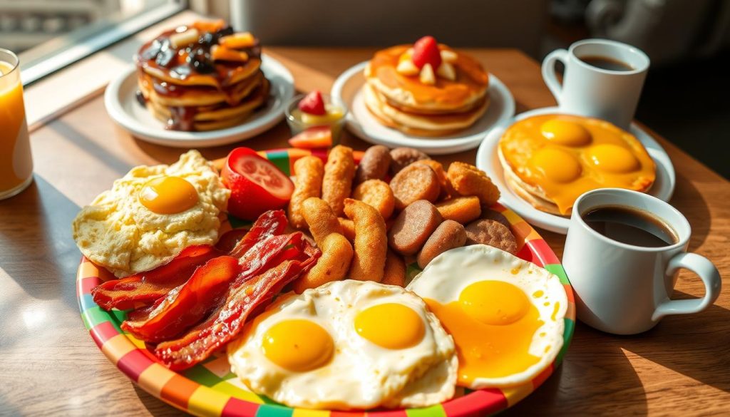 McDonald's breakfast platters