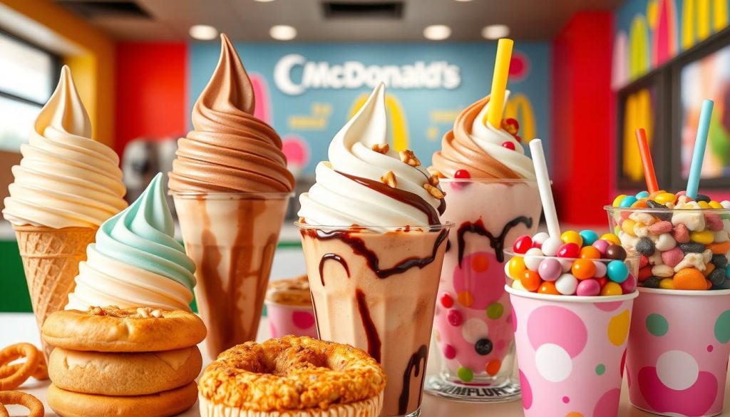 McDonald's dessert menu