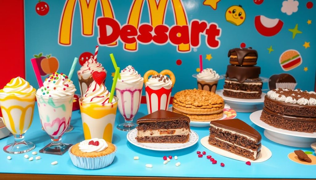 McDonald's dessert menu