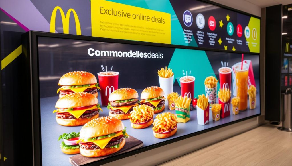 McDonald's digital exclusive combo offers