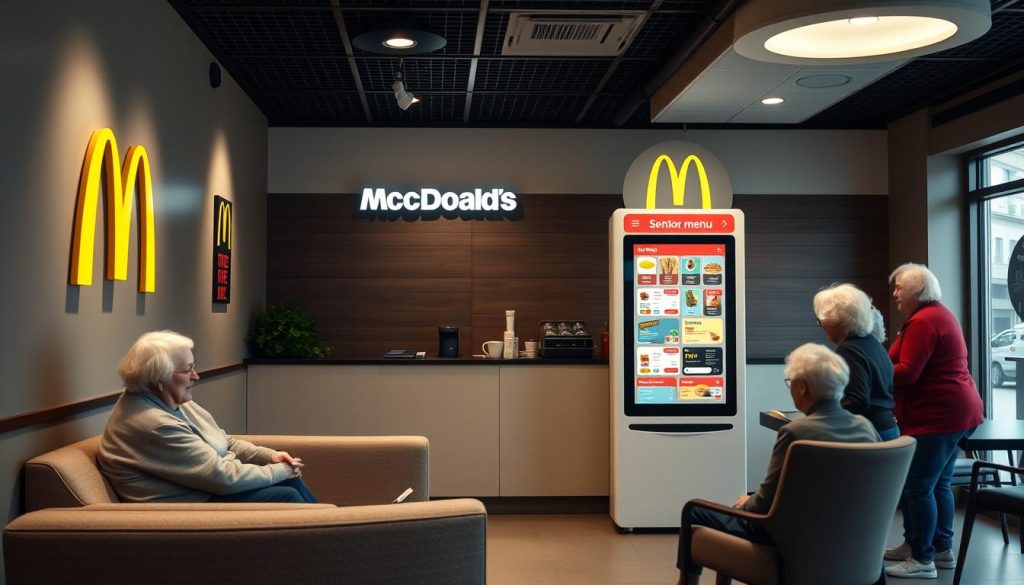 McDonald's digital ordering for seniors