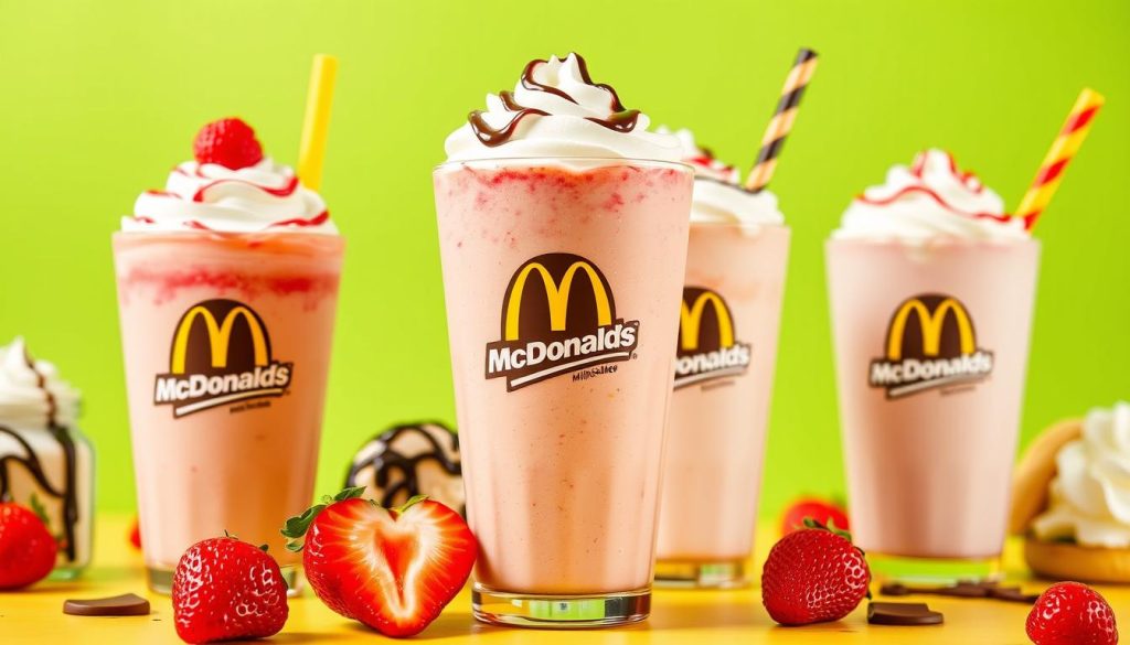 McDonald's milkshakes