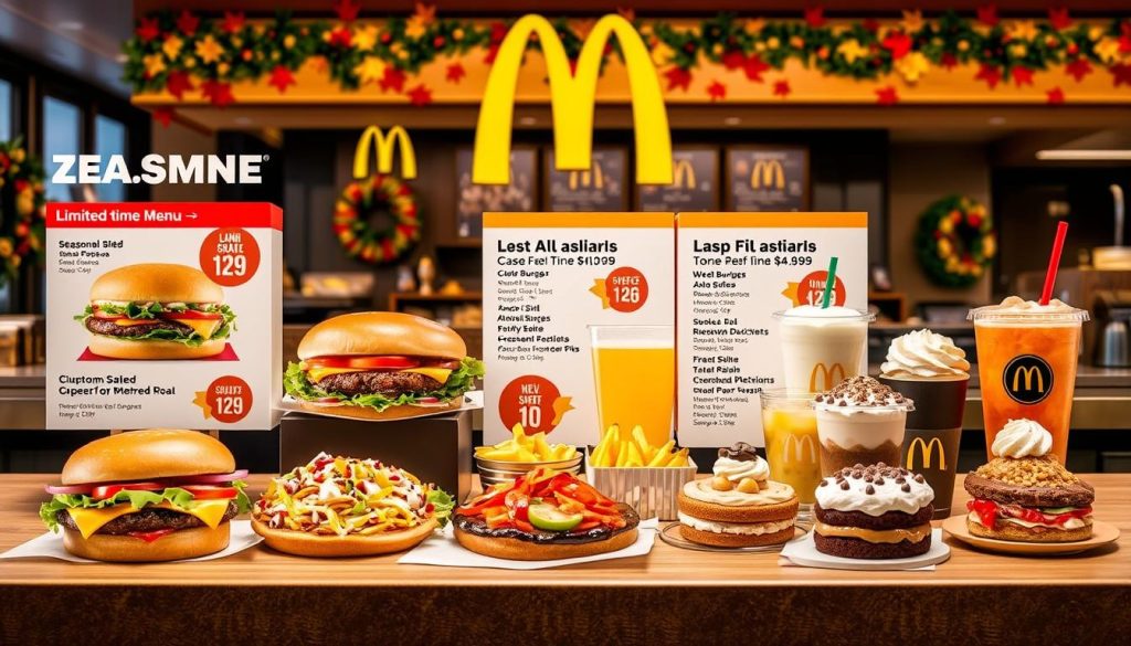 McDonald's seasonal menu items