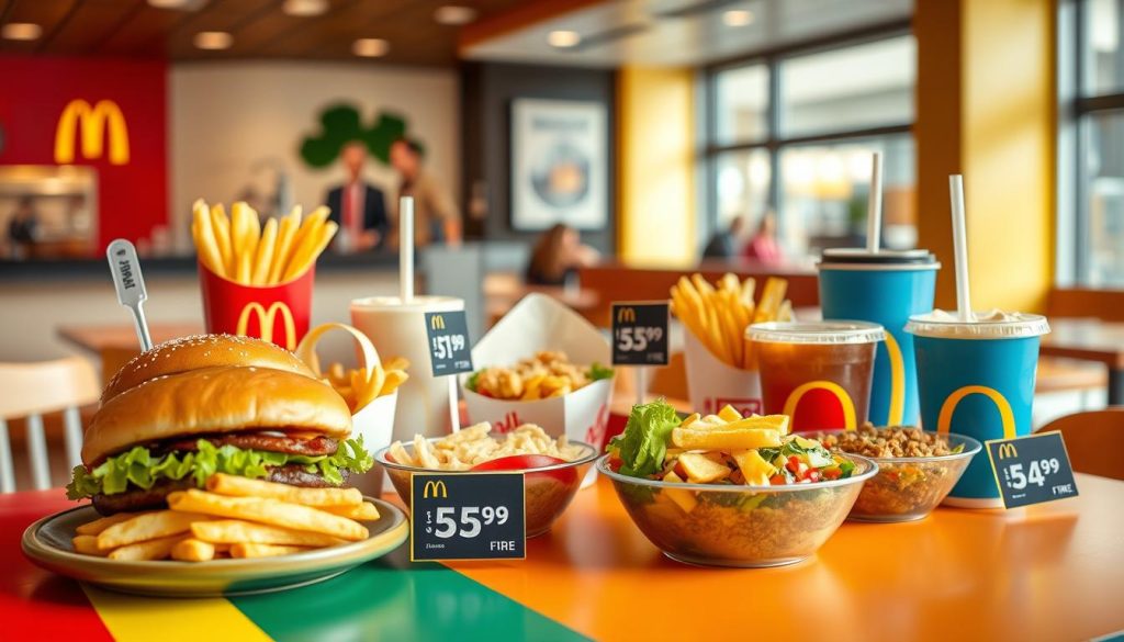 McDonald's senior menu with prices