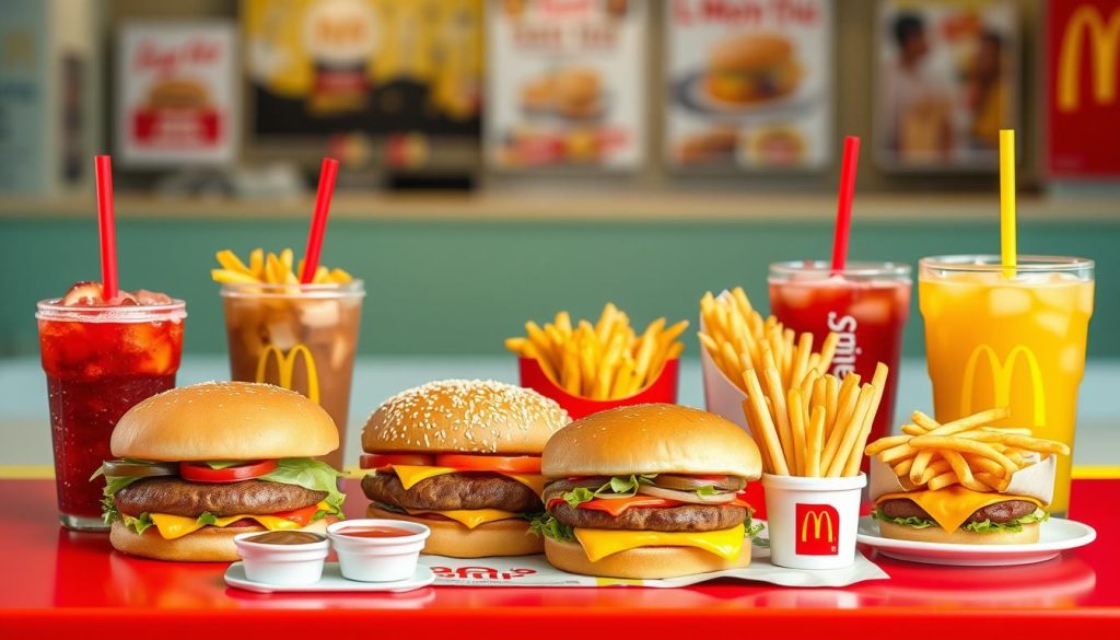 McDonald's value meals and combo options