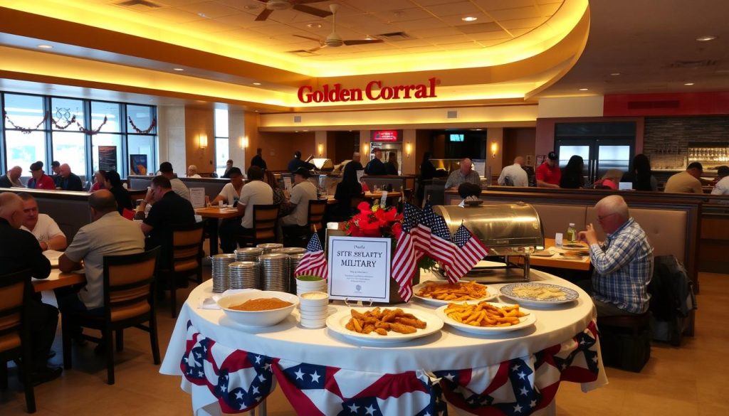 Military Appreciation at Golden Corral