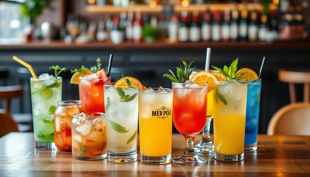 Mocktails and Soft Drinks