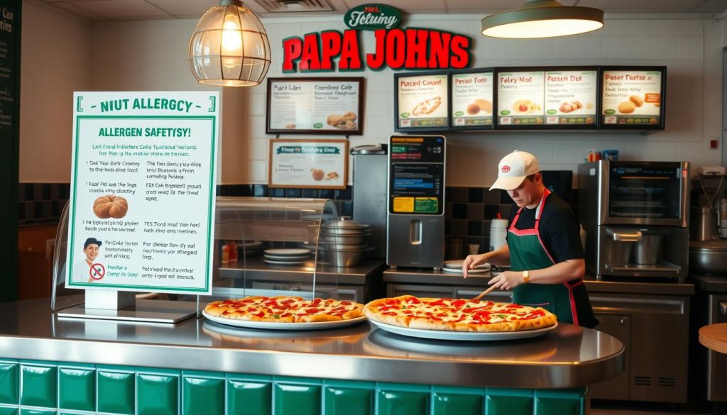 Nut Allergy Safety at Papa Johns