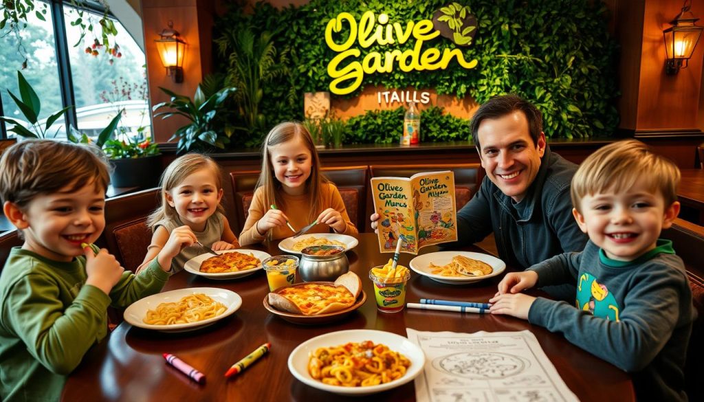 Olive Garden Kids Eat Free Promotion