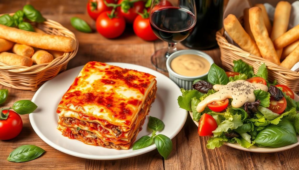 Olive Garden Lasagna Pairings