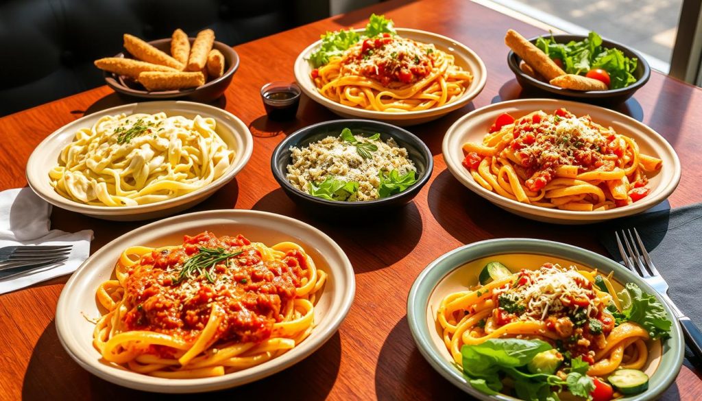 Olive Garden Lunch Pasta Selection