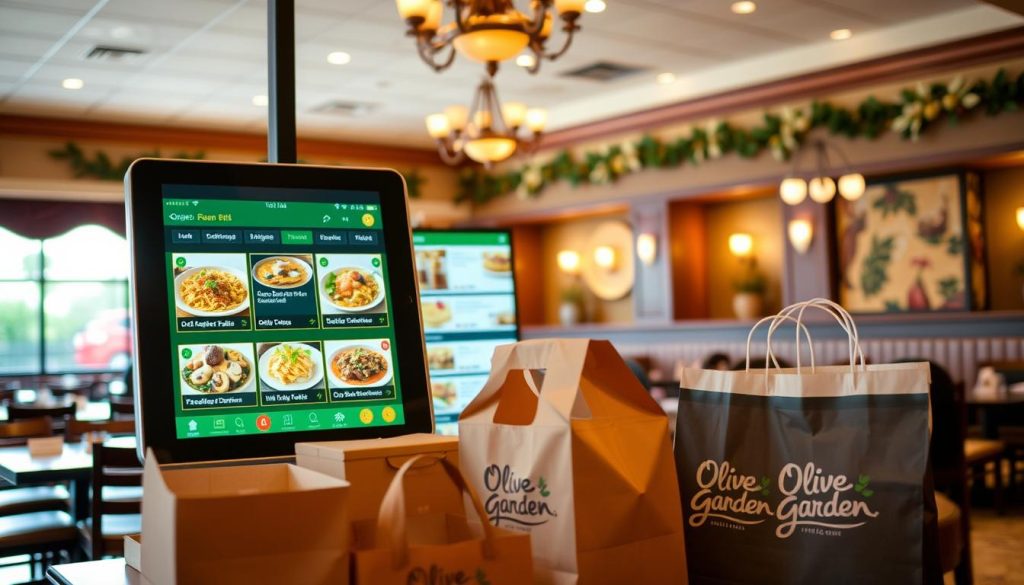 Olive Garden Online Ordering Options