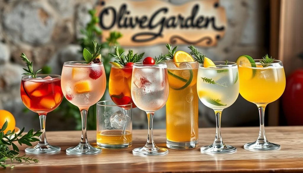 Olive Garden Regional Drink Variations