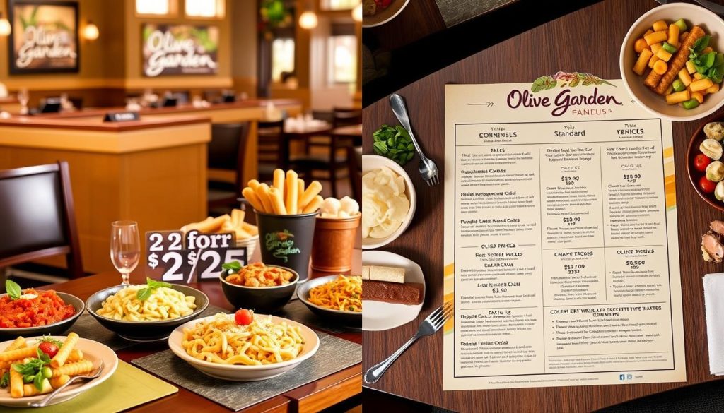 Olive Garden Value Menu Pricing Comparison