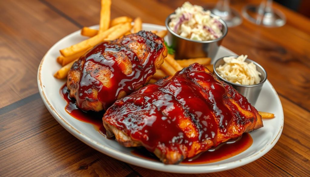 Outback Steakhouse Chicken and Ribs Dinner Entrees