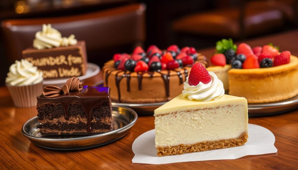 Outback Steakhouse Dessert Selection