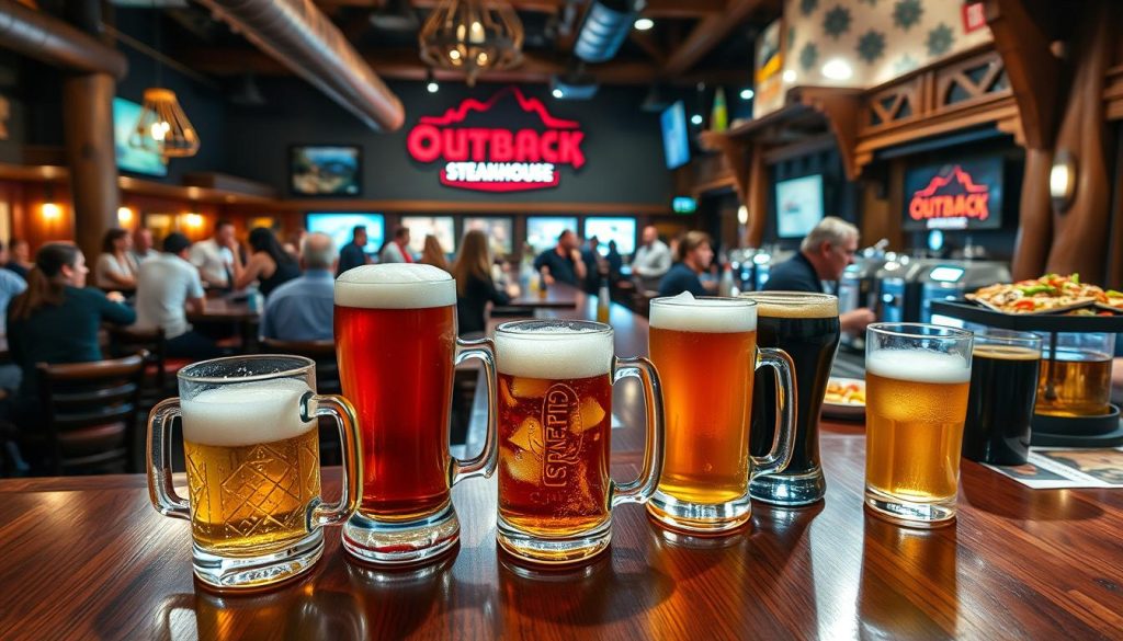 Outback Steakhouse Happy Hour Beer Specials