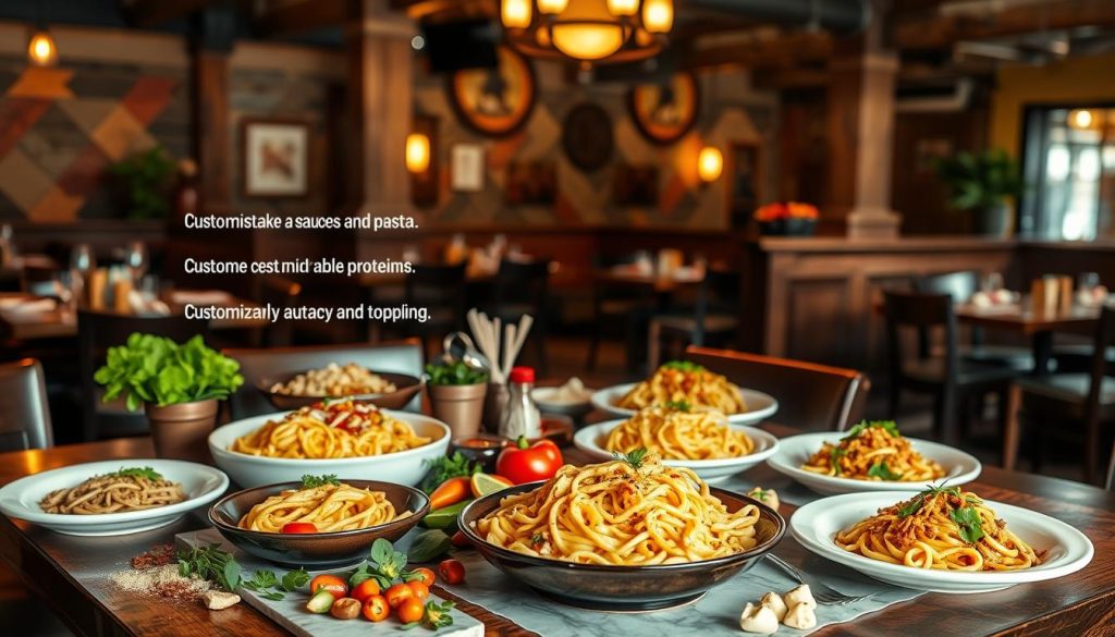 Outback Steakhouse Pasta Customization