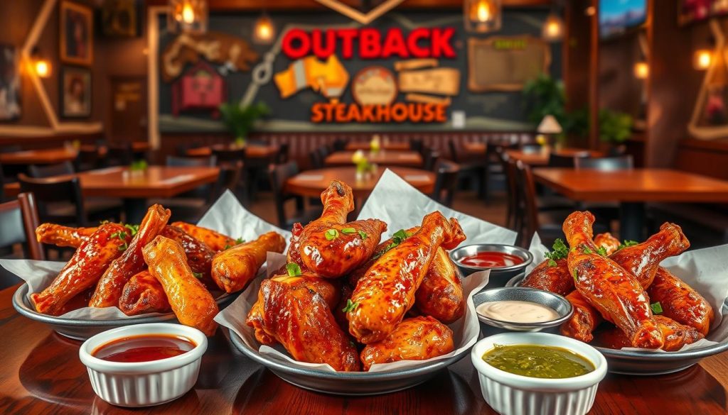 Outback Steakhouse Regional Wing Menu Variations