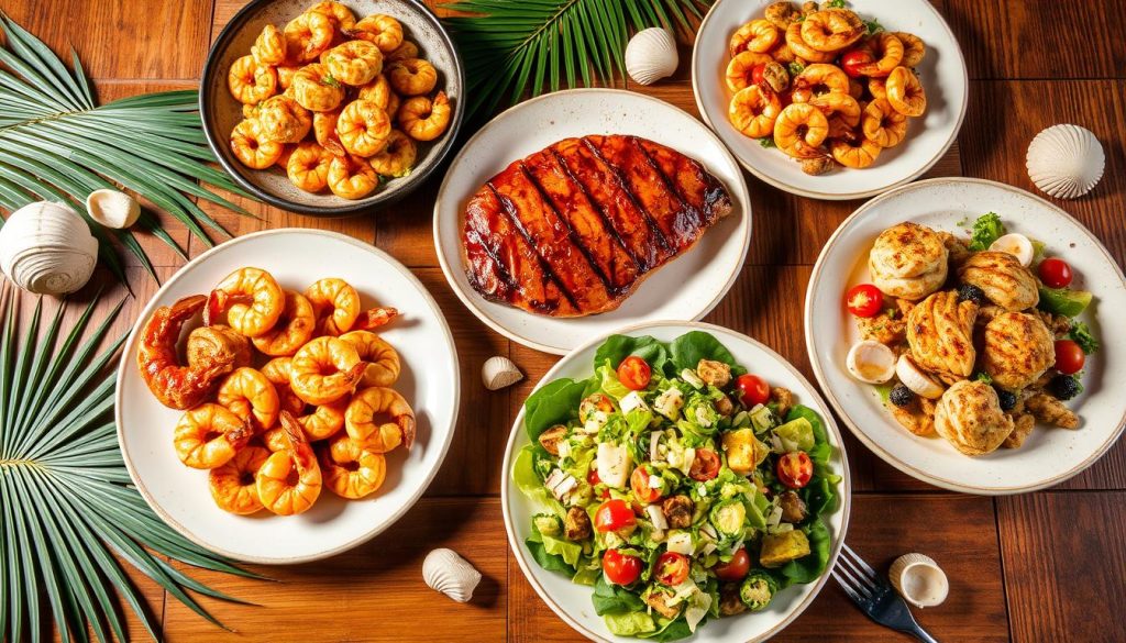 Outback Steakhouse Seafood and Chicken Takeout Options