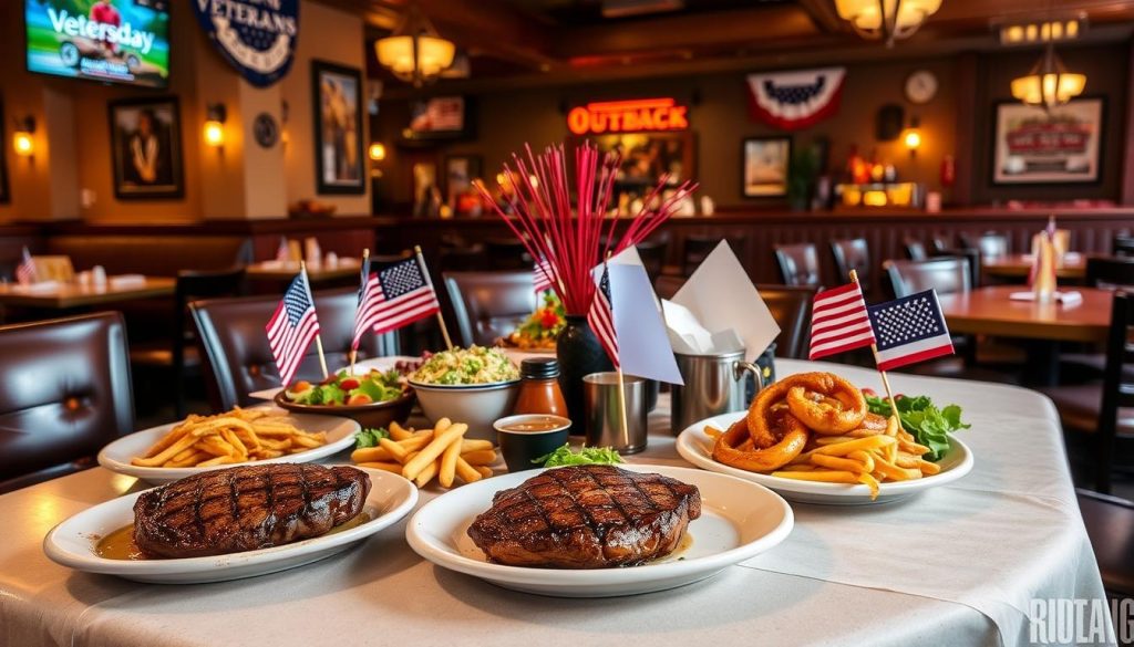 Outback Steakhouse Veterans Day Specials