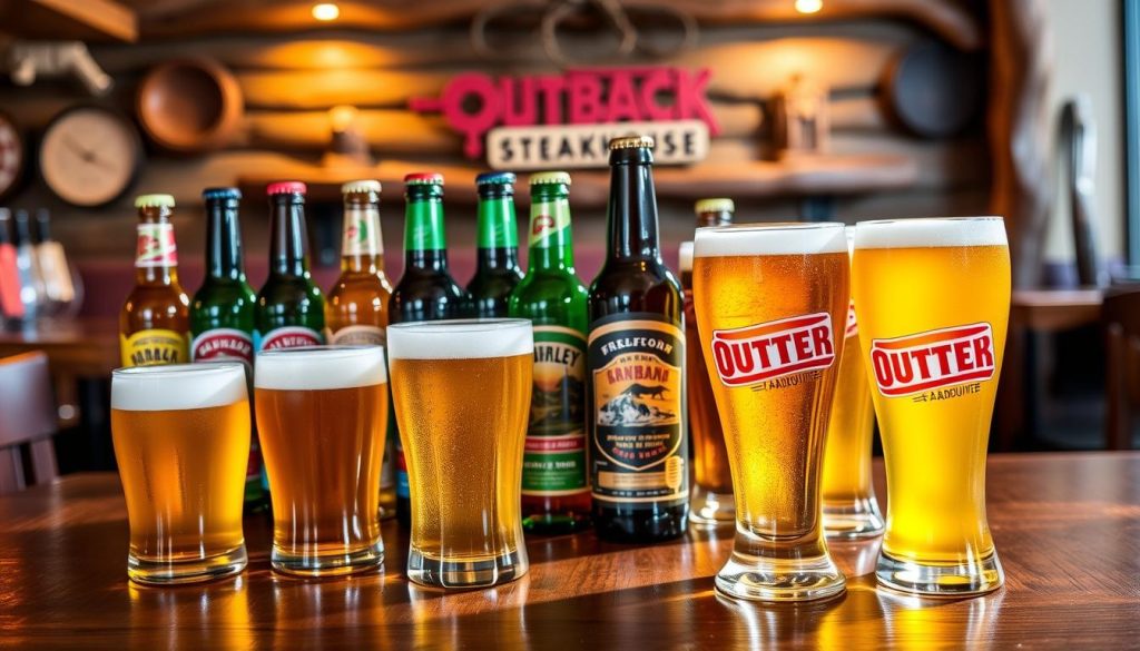 Outback Steakhouse beer varieties