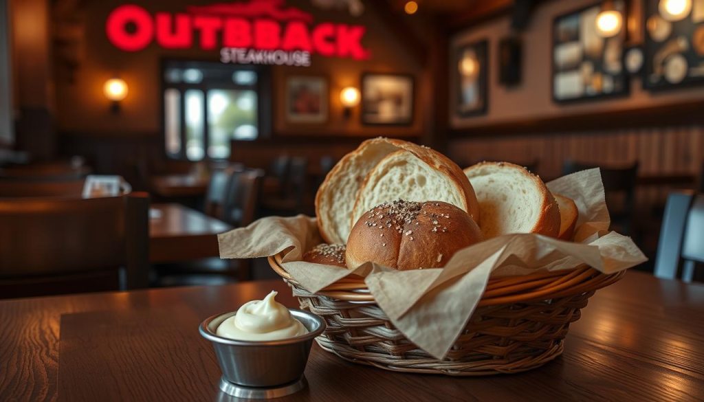 Outback Steakhouse warm bread ordering