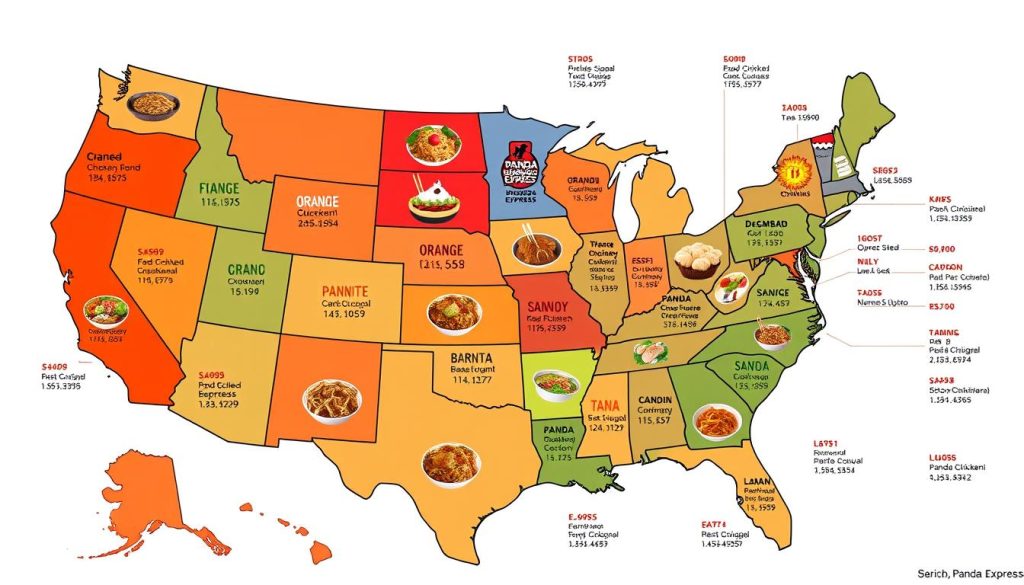 Panda Express Menu Prices Across US Regions