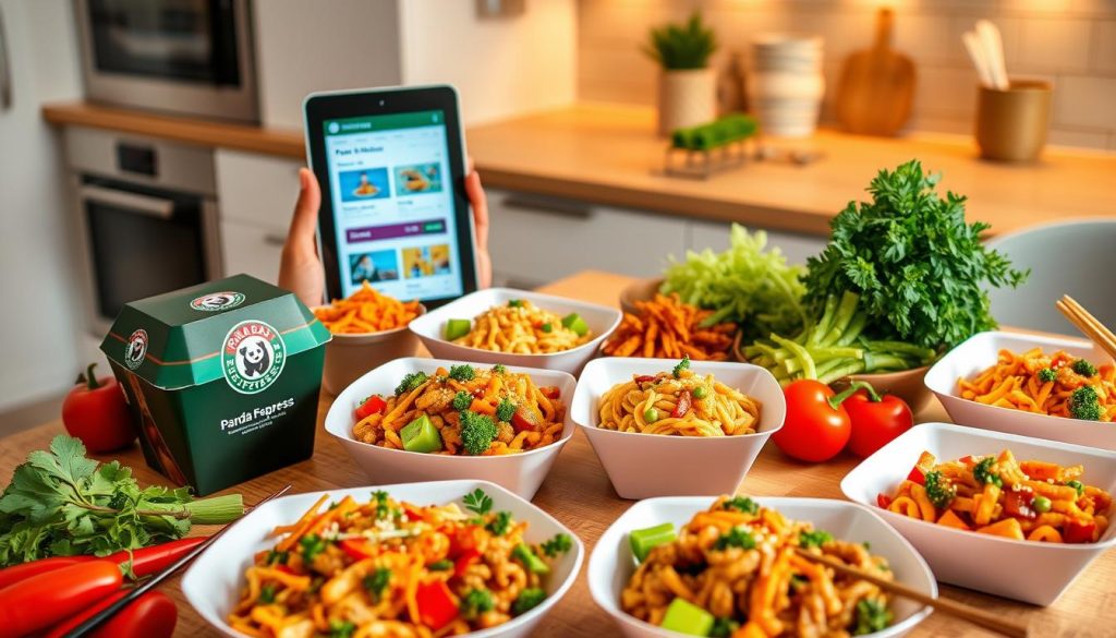 Panda Express Online Vegetarian Ordering