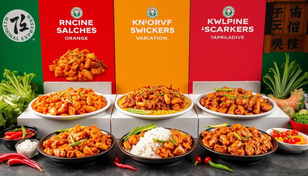 Panda Express Regional Chicken Dishes