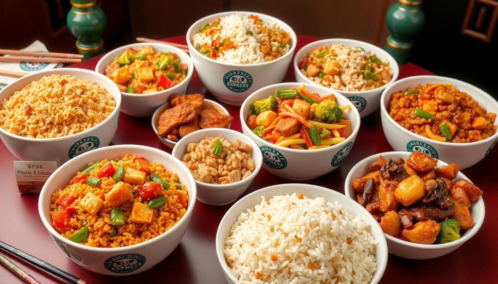 Panda Express Rice Bowl Combinations