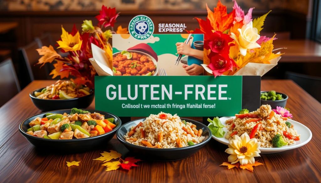 Panda Express Seasonal Gluten Free Menu