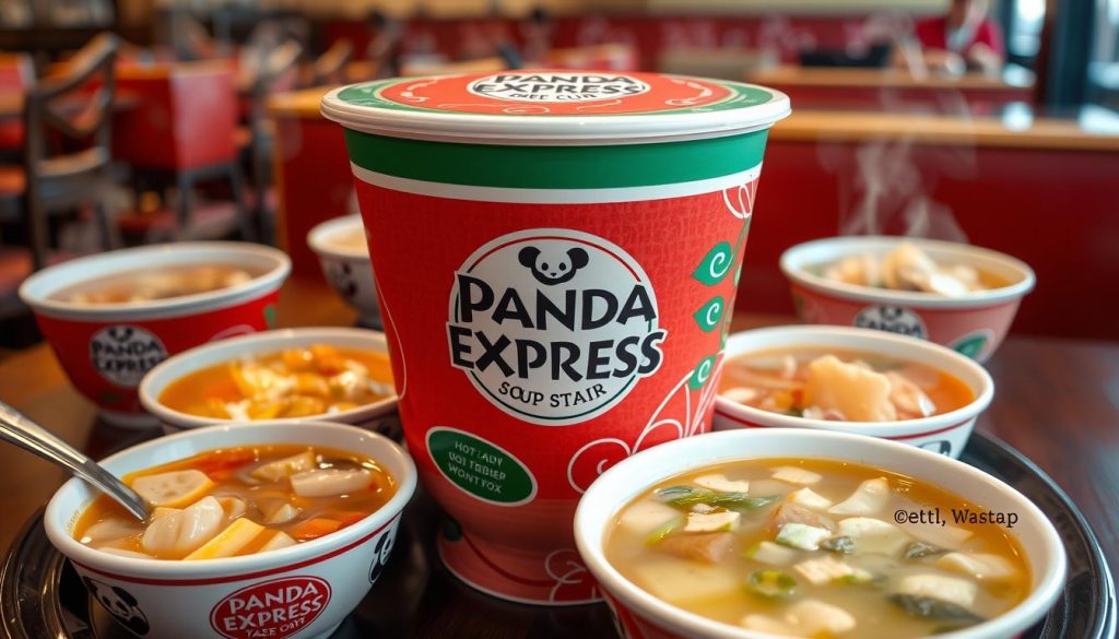 Panda Express Soup Take-Out Packaging