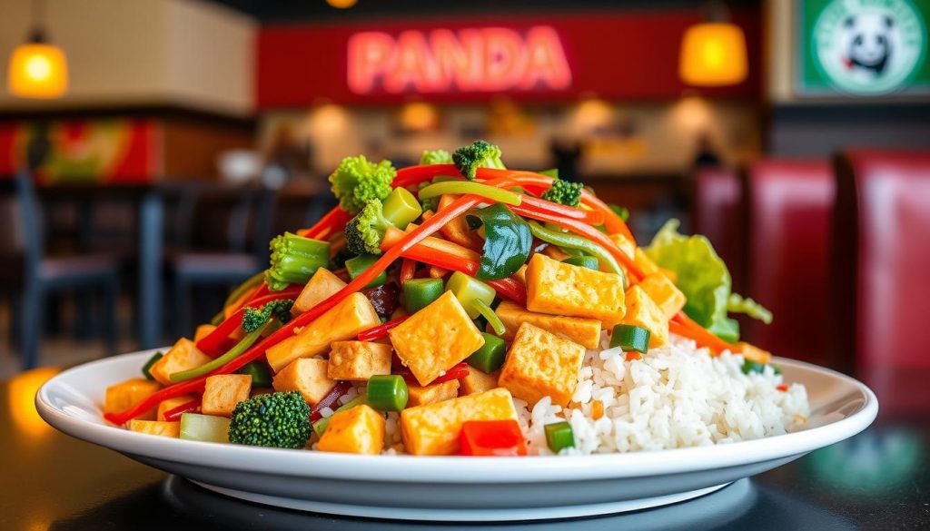 Panda Express vegetarian menu customization