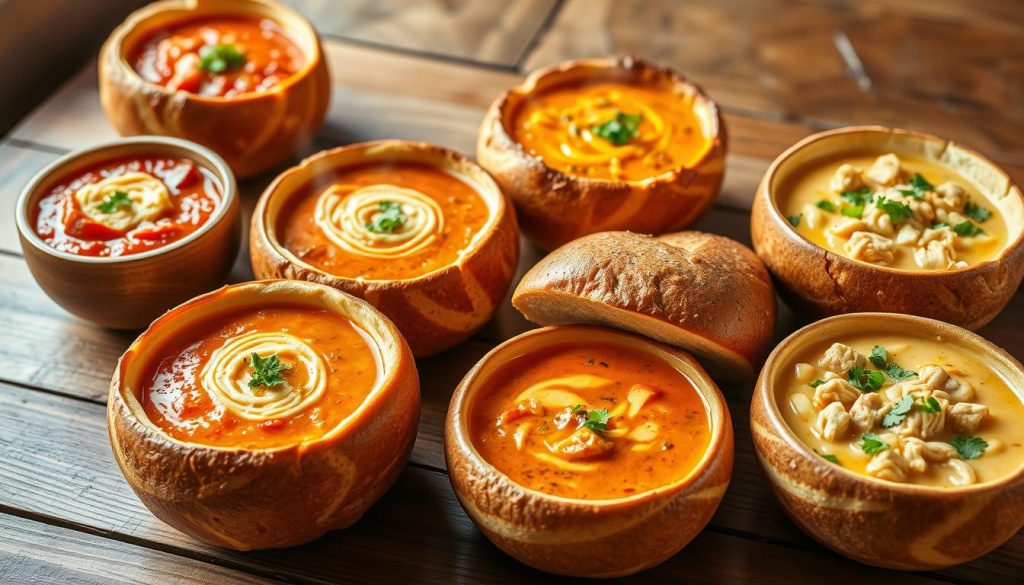 Panera Bread Soup Bread Bowls