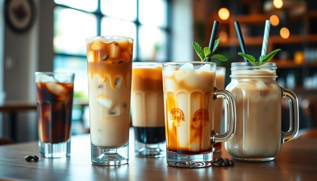 Panera Iced Coffee Drinks