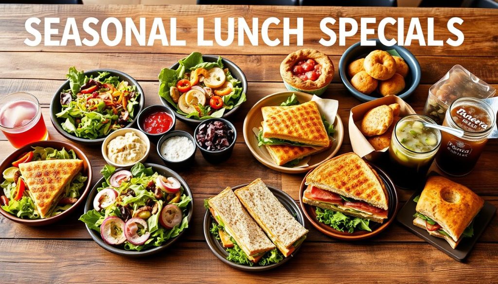 Panera Seasonal Lunch Specials