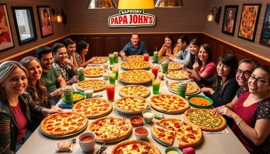 Papa John's Family Meal Deals Corporate Ordering