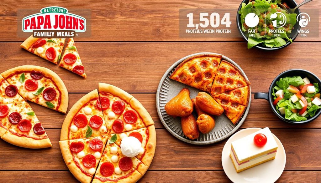 Papa Johns Family Meal Nutrition Guide