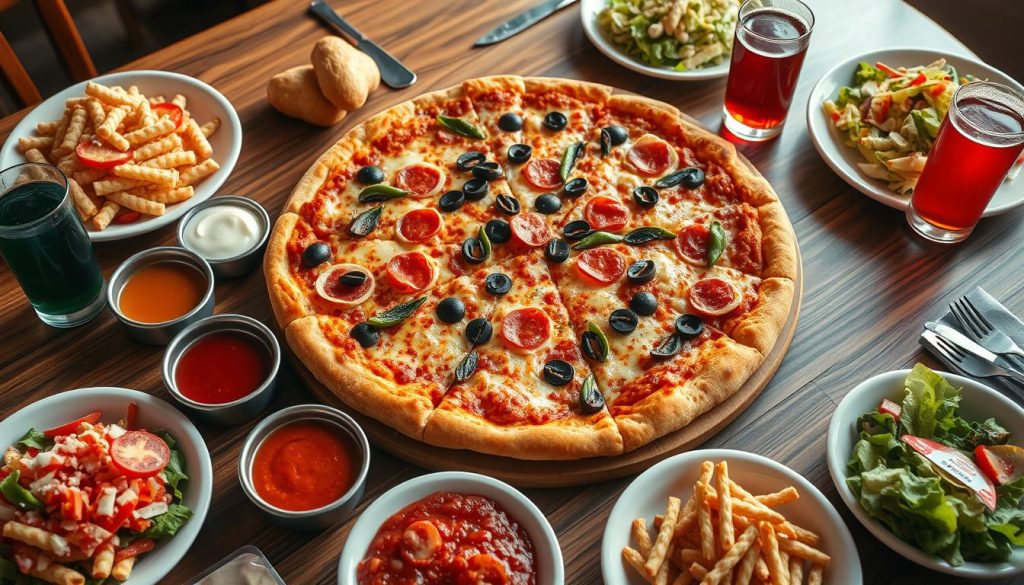 Papa Johns Family Pizza Meal Options