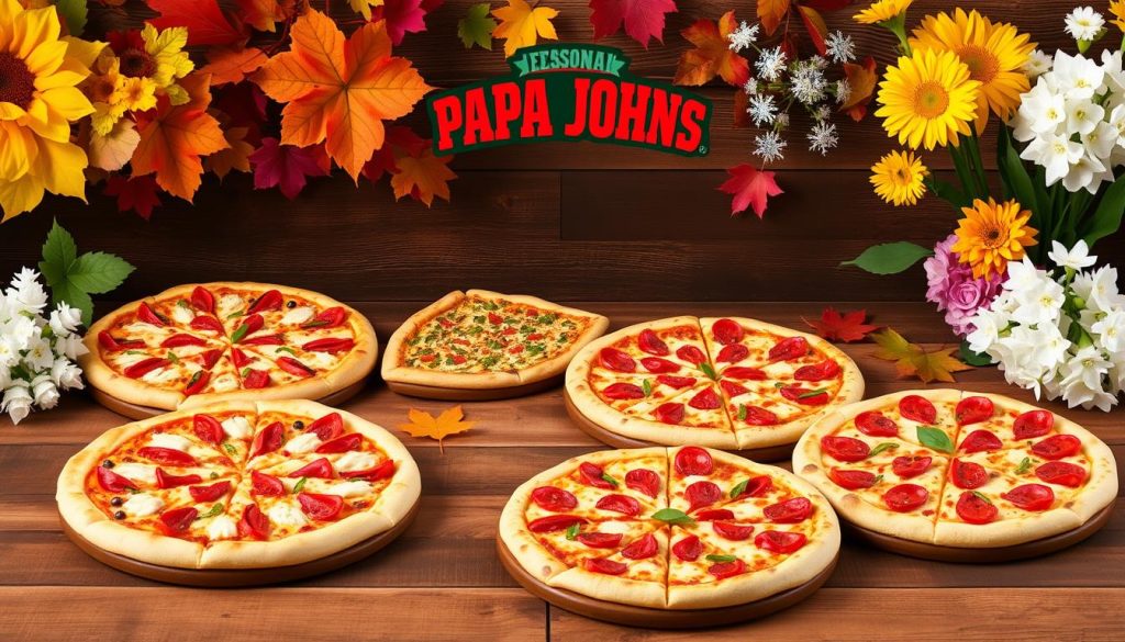 Papa Johns Seasonal Pizza Deals