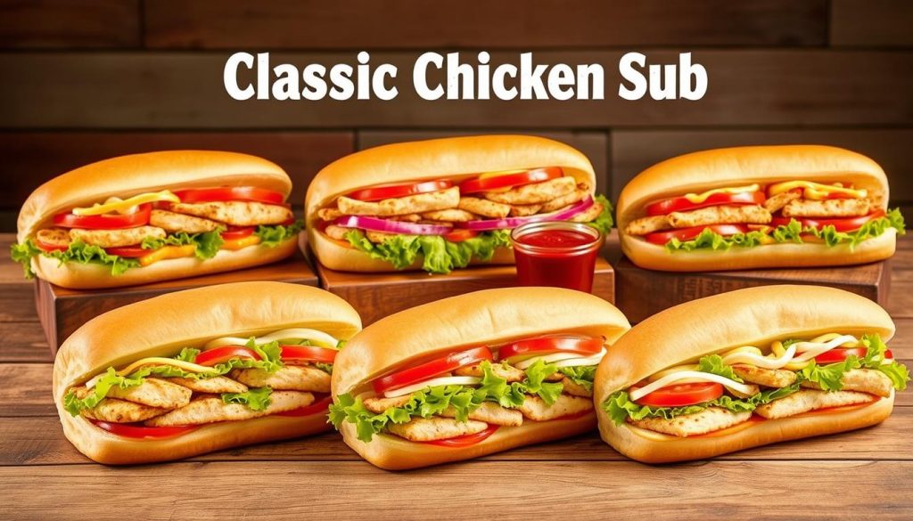 Pizza Hut Chicken Sub Menu