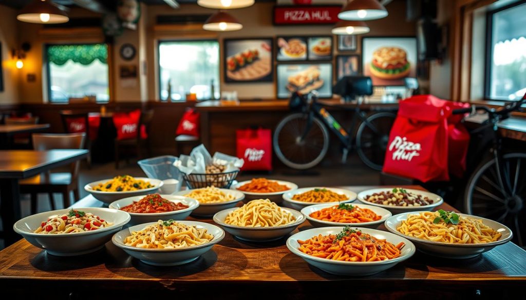 Pizza Hut Pasta Delivery Options