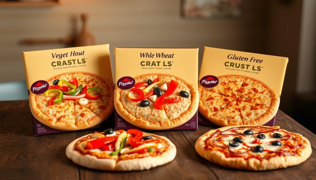 Pizza Hut vegetarian pizza crust options